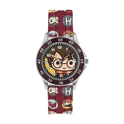 Imagen de Harry Potter Unisex Kid&#039;s Analog Quartz Watch with Silicone Strap HP9049