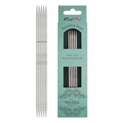 Imagen de KnitPro Agujas de doble punta Mindful (20 cm, 3,00 mm) 1 juego
