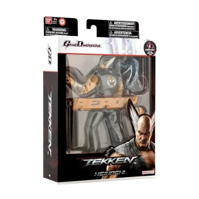 Imagen de BANDAI Game Dimensions Tekken Figura de Acción Heihachi Mishima 17cm 40672 Multicolor Articulada Coleccionable para fanaticos ¡Colecciona los campeones del Torneo!