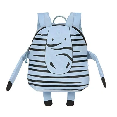 Imagen de LÄSSIG About Friends Mochila infantil con correa para el pecho a partir de 3 años, 28 cm, 3,5 L, Kaya Zebra
