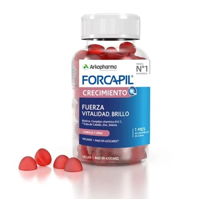 Imagen de Arkopharma Forcapil Crecimiento 60 Caramelos