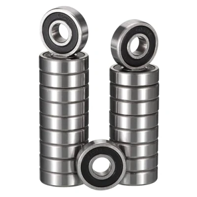 Imagen de TUZUK 20 Piezas Rodamientos de Bolas Estancos 604 2RS, 4x12x4 mm, Prelubricados, Acero al Cromo, Doble Sello Caucho, Estriados 604RS