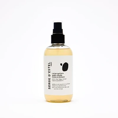 Imagen de Serge D&#039;Estel Paris Locion Spray Anticaída con Aceite de Ricino y Vitaminas sin Sulfatos para el Crecimiento del Cabello Fortalece la Fibra Capilar, 200 ml