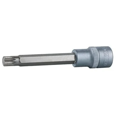 Imagen de KS TOOLS 911.1359 Piezas insertables de llave cubo DIN 3120, ISO 1174 M9 Acero cromo vanadio dentado interior, exterior moleteado