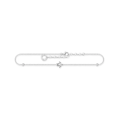 Imagen de THOMAS SABO Colección de tobillera con signos, símbolos y formas para Mujer, Tortuga