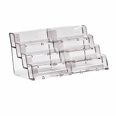 Imagen de Taymar Soporte para tarjetas de visita (8 compartimentos, 2 columnas y 4 filas)