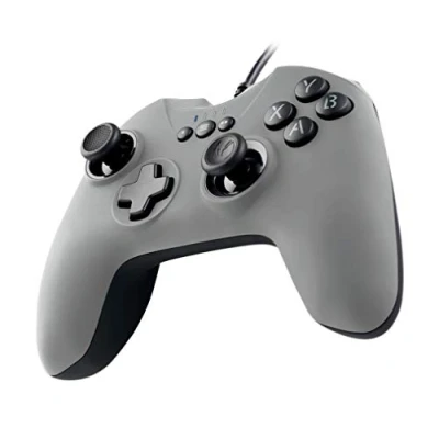 Imagen de Mando Nacon GC 100, Para PC, Cable, Gris