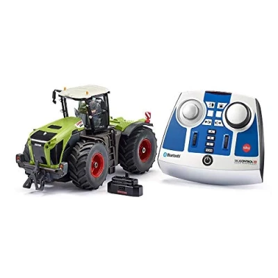 Imagen de siku 6794, Tractor Claas Xerion 5000 TRAC VC, Verde, Metal/Plástico, 1:32, Teledirigido, Incl. mando a distancia bluetooth, Control posible mediante app móvil