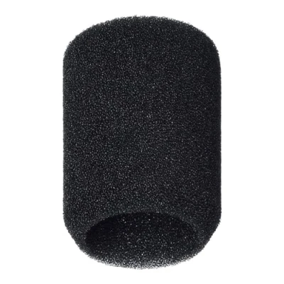 Imagen de SHURE A85WS Parabrisas de espuma negra para SM85, SM86, SM87A y BETA87A BETA87C