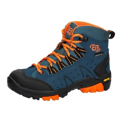 Imagen de Brütting Mount Bona High Kids, Zapatillas para Correr de Diferentes Deportes, Color Naranja petróleo, 29 EU