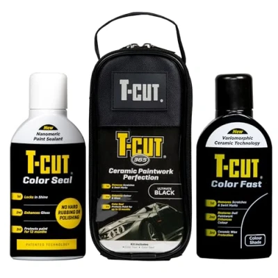 Imagen de T Cut Kit de restauración y pulido automóviles 365 Paintwork Perfection, Ultimate Black