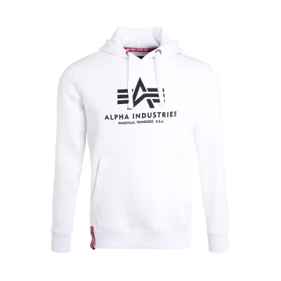 Imagen de Alpha Industries Basic Jersey con capucha, Hombre, Talla: 3XL, White