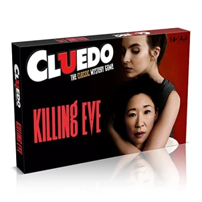 Imagen de Winning Moves Killing Eve Cluedo Mystery Board Game, conviértete en un investigador MI5 y determina quién mató a Kenny, la Popular Serie de televisión británica suspenso espía para Mayores 14