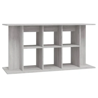 Imagen de vidaXL Soporte para Acuario Madera ingeniería Gris Sonoma 120x40x60 cm