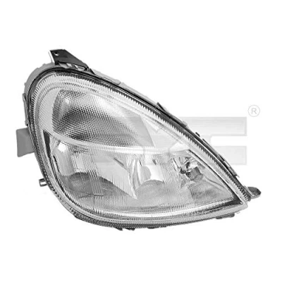 Imagen de TYC 20 0016 05 2 Faros izquierda H7/H1/H1 con faro antiniebla para circulación por la derecha portalámparas MERCEDES BENZ: Clase A