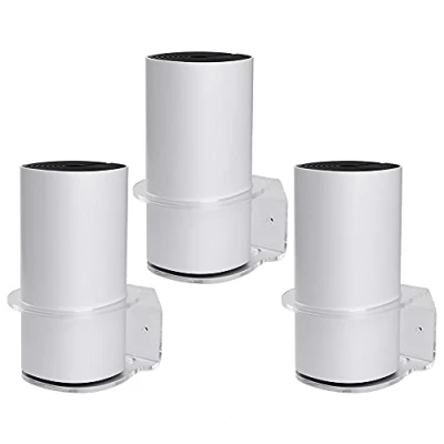 Imagen de Soporte para Montaje en Pared BECEMURU Acrílico enrutador TP Link Deco M4/P9/S4/S7/E4 WiFi Sistema de Wi Fi Malla (3 Paquete)