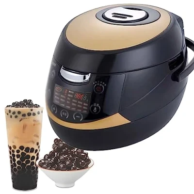Imagen de Cocina automática Pearl,eléctrica Pearl Tapioca Cooker Maker,5L Milk Tea Pot Cooker,Professional para Shop