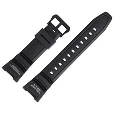 Imagen de Casio Correa de Reloj Pulsera 24mm Plastico Negro SGW 100