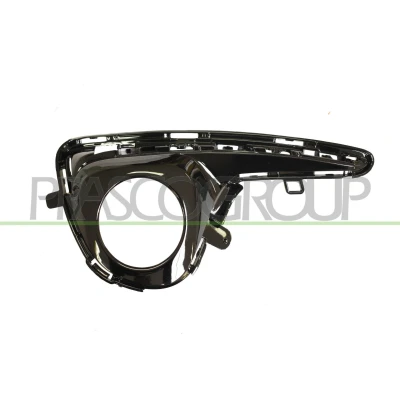 Imagen de PRASCO TY3302143 Rejilla Parachoques con orificio(s) para faros antiniebla Delante, derecha brillante TOYOTA: Yaris III Hatchback