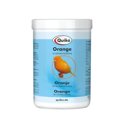 Imagen de Quiko Naranja 500g Alimento complementario para Canarios de Norwich y Yorkshire una óptima coloración la intensificación del Color Plumaje