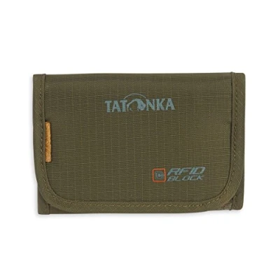 Imagen de Tatonka Folder RFID B Tarjetero Accesorio de Viaje Billetera, Unisex Adulto, Olive, 9 x 12 2 cm, 0.001 Liter