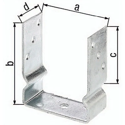 Imagen de GAH ALBERTS 217600 Elemento de puertas (Anchura interior : 71 mm)