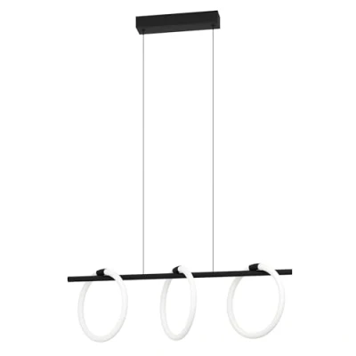 Imagen de EGLO Lámpara colgante LED Caranacoa, 3 luces