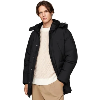 Imagen de Tommy Hilfiger Rockie Utility Abrigo de invierno, Hombre, Talla: Large, Black