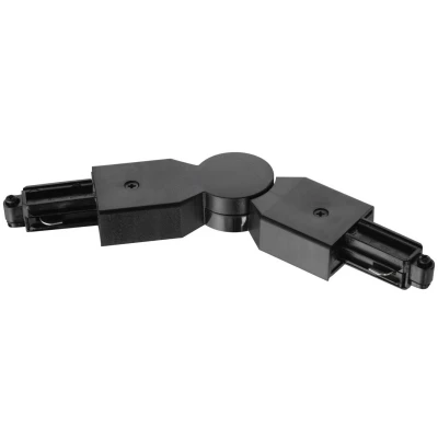 Imagen de Nordlux Conector de esquina flexible para riel Link negro