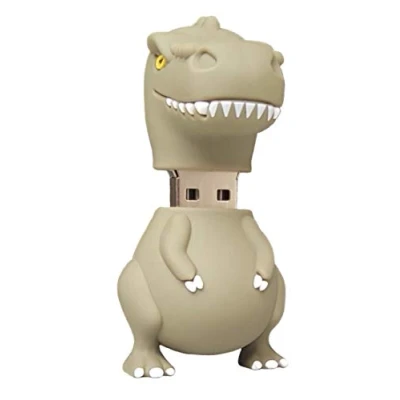 Imagen de Ulticool Dinosaurio Reptil 8GB Memoria Almacenamiento de Datos USB Flash Pen Drive Memory Stick Diseño único y Original Gran Regalo cumpleaños para niño/niña Verde