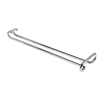 Imagen de EMUCA Soporte para Copas Colgante, Porta Mueble, Bar o estantería de Acero Cromado, 41cm