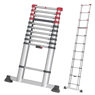 Imagen de Hailo 7113111 Escalera telescópica Plata (1 pieza)