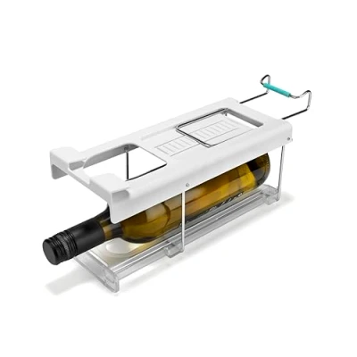 Imagen de Joseph FridgeStore Soporte Plegable de Botellas Vino, Portabotella Nevera, para Estantes 2638 cm