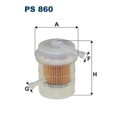 Imagen de Filtro de combustible FILTRON PS860