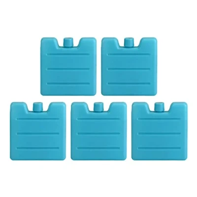 Imagen de Bloques Refrigerantes, 70ml Frio para Nevera Portatil, Paquete Hielo Lonchera, Bolsas Reutilizables Bolsa Isotérmica Viajar Enfriador Aire Picnics Camping