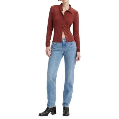 Imagen de Levi&#039;s Middy Straight Vaqueros rectos, Mujer, Talla: 28x29, Good grades