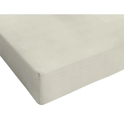 Imagen de Italian Bed Linen Sàbana con angulos de 25cm MAX Color, Crema, Doble pequeño