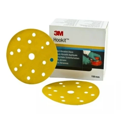 Imagen de 3M Hookit 255P+ 50447 Kit discos abrasivos, lijadora excéntrica 150 P180