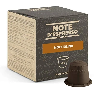 Imagen de Note d&#039;Espresso Avellana Cápsulas compatibles con Cafeteras NESPRESSO 40 caps
