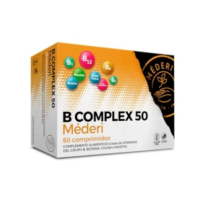 Imagen de B Complex 50 Méderi 60 comprimidos