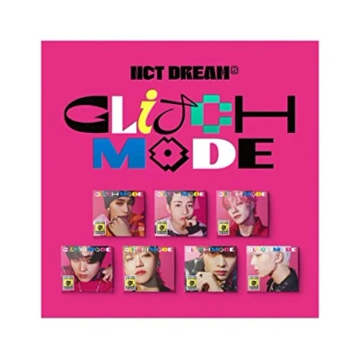 Imagen de SM Ent. NCT DREAM Álbum (Digipack Ver), diseño con texto &quot;Glitch Mode&quot; (140 x 125 7 mm)