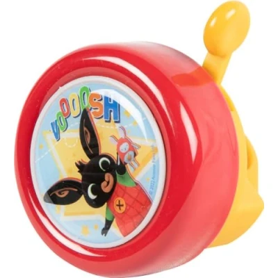 Imagen de Timbre de Bicicleta Metal niño Conejo Bing Rojo Lazo