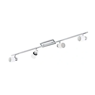 Imagen de Eglo Foco Davida, GU10, 20 watts, Cromo y Blanco, 78 x 70 3 cm