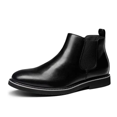 Imagen de Bruno Marc Botas de hombre Chelsea Botines Botas, Negro , 42 EU