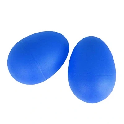 Imagen de A Star 2 Pcs/Par Huevos de plástico Azul Rhythm Egg Maracas