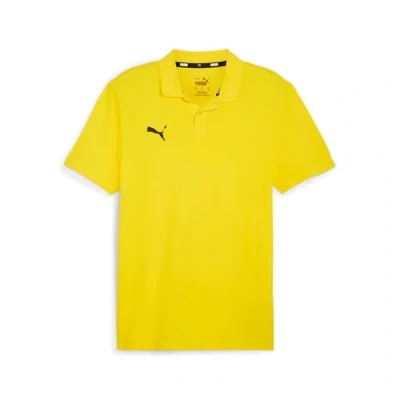 Imagen de PUMA Hombre teamGOAL Casuals Polo, Amarillo (Faster Yellow Black), XL EU