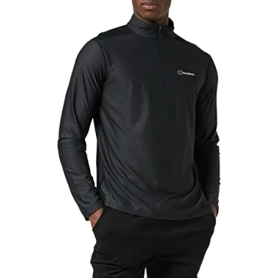 Imagen de Berghaus Camiseta de Manga Larga con Media Cremallera 24/7 para Hombre