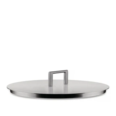 Imagen de Alessi Convivio DC200/24 Tapa de Design, en Acero Inoxidable 18/10, con Pomo y Revestimiento PVD, 24 cm, Satinado