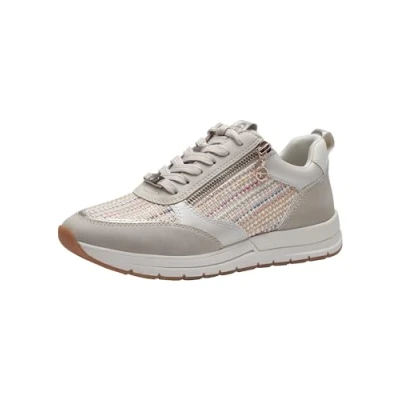 Imagen de Tamaris Zapatillas, Mujer, Talla: 37, Beige comb Zapatos