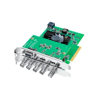 Imagen de Blackmagic Design DeckLink Tarjeta de captura 8K Pro G2 con conexión Quad Link 12G SDI y HDMI 2.1 (negro)